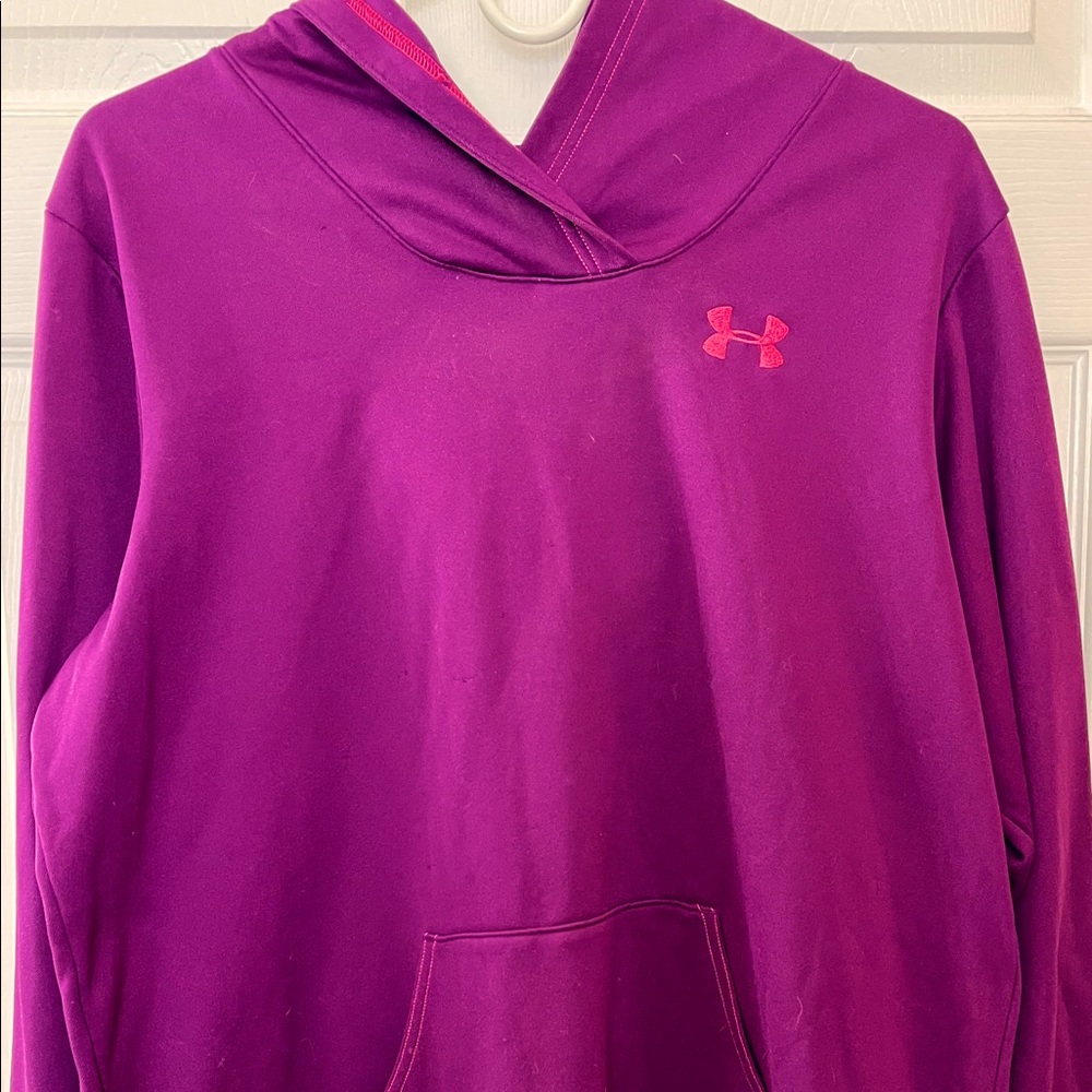 Purple Under Armour Hoodie
